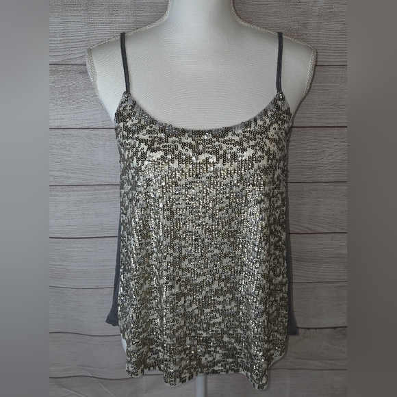J. Crew Sequin Tank Top Size Small - Picture 1 of 4